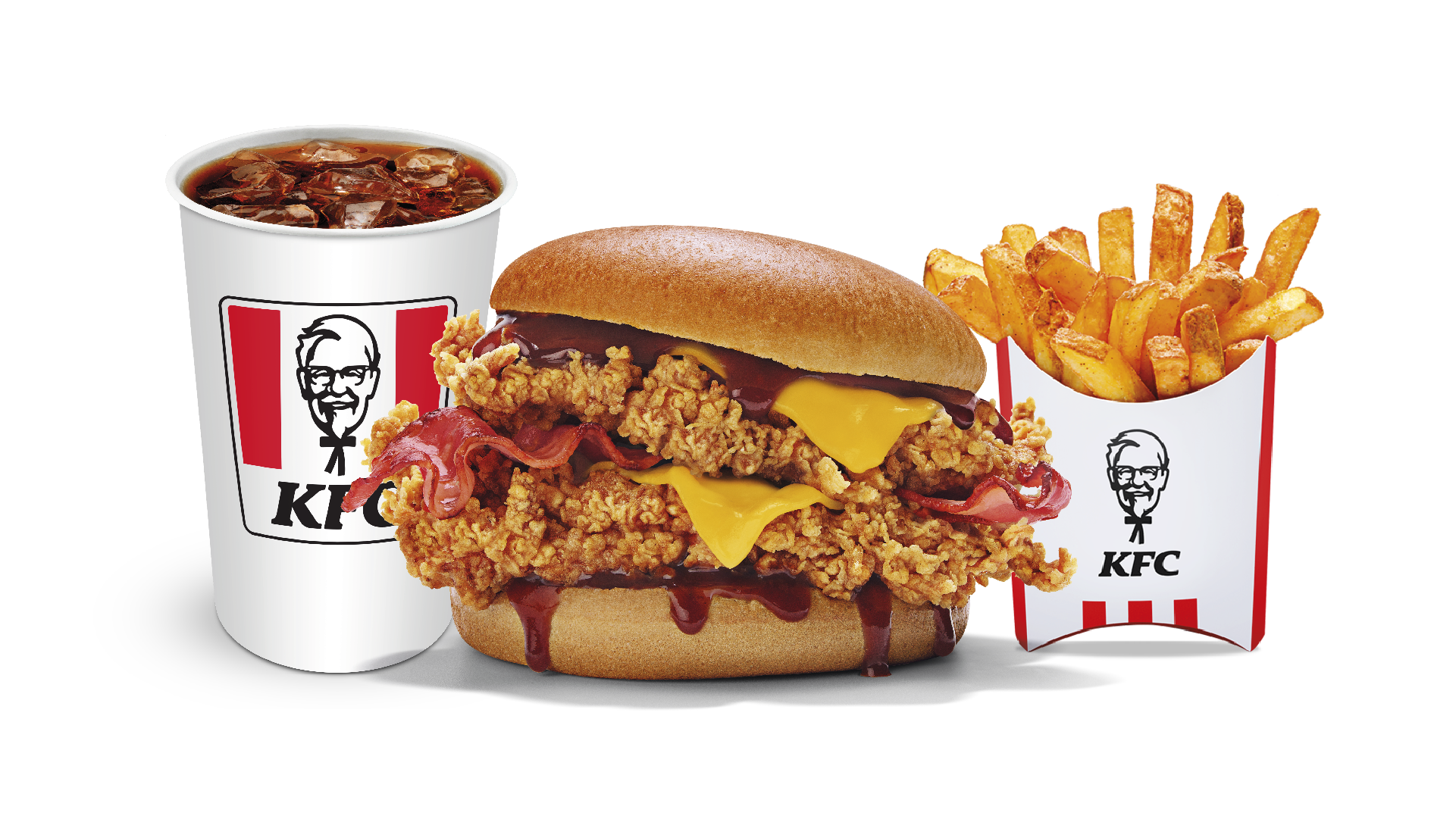 Menu Kentucky Double BBQ