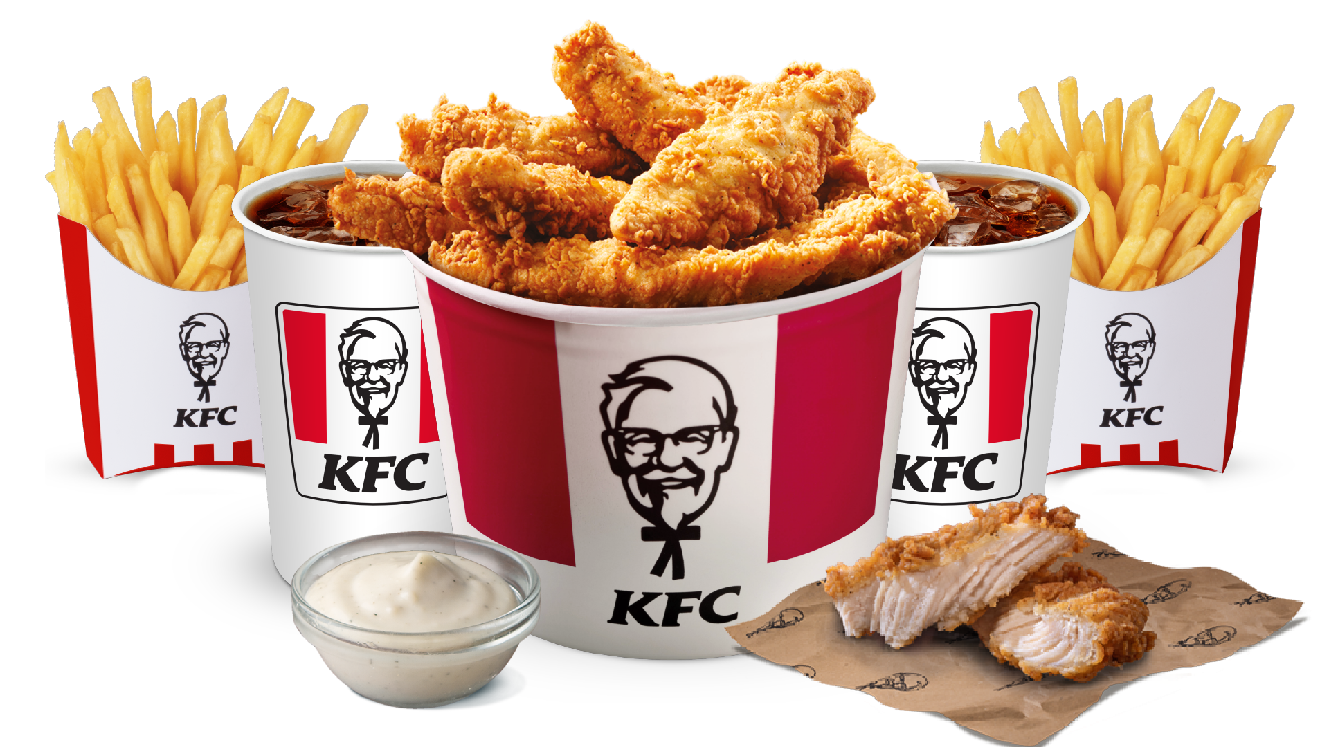 Menu Bucket 10 Tenders KFC Portugal Menu Bucket 10 Tenders KFC Portugal