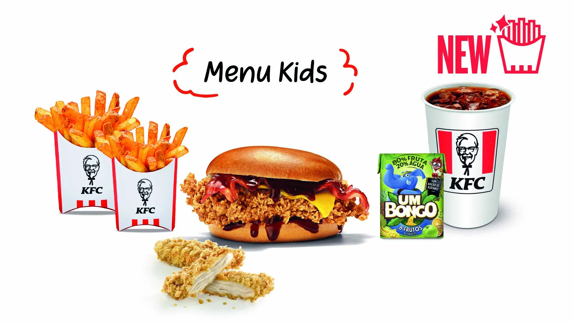 Menu Kentucky BBQ + Menu Kids